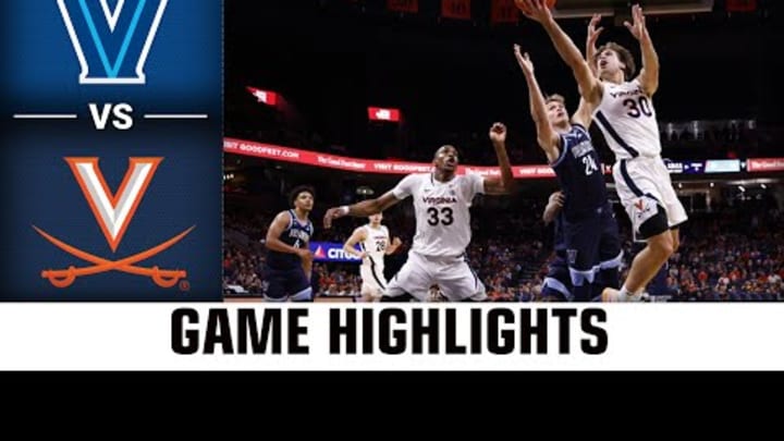 Villanova vs. Virginia Exhibition Game Highlights | 2025-26 ACC Men's Basketball