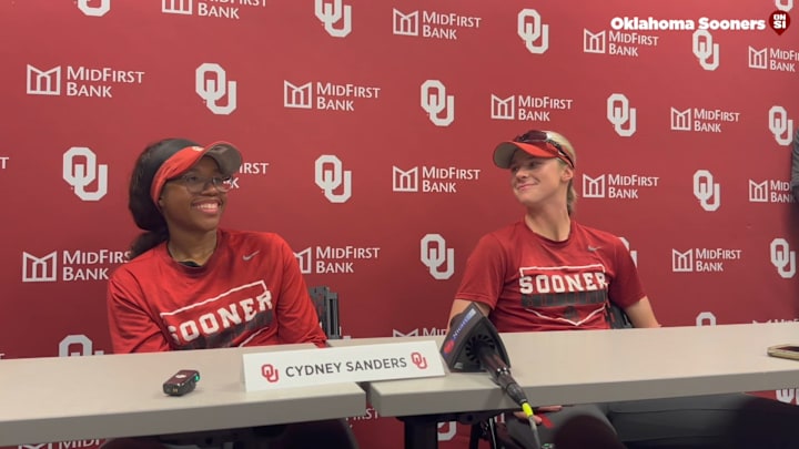 WATCH: Oklahoma 1B Cydney Sanders and OF Hannah Coor Preview Texas WATCH: Oklahoma 1B Cydney Sanders and OF Hannah Coor Preview Texas