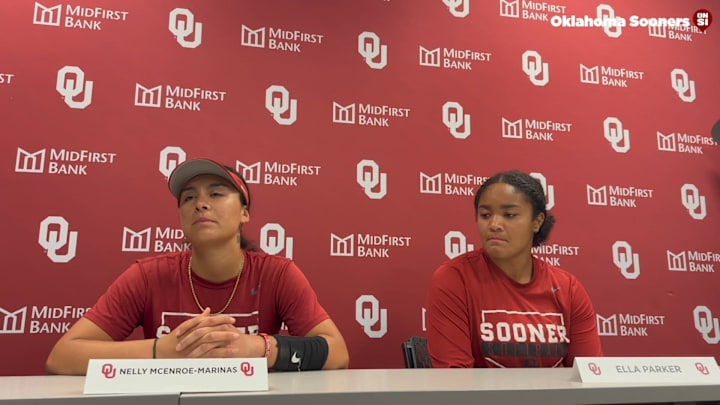 WATCH: Oklahoma 3B Nelly McEnroe-Marinas and DP Ella Parker Preview the SEC Tournament