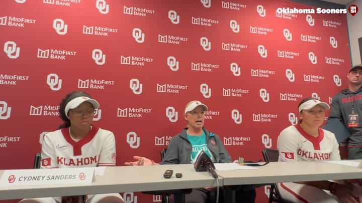 Watch: Oklahoma Coach Patty Gassy, Players Tennessee Game 2 Postgame