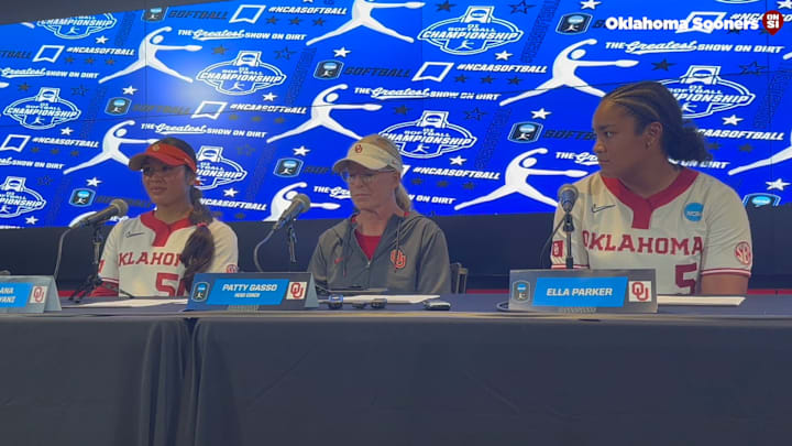 WATCH: Oklahoma HC Patty Gasso, Players' Cal Postgame Interview WATCH: Oklahoma HC Patty Gasso, Players' Cal Postgame Interview