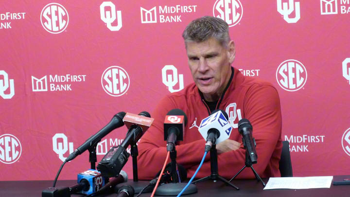 WATCH: Oklahoma HC Porter Moser, Players After Bedlam Win