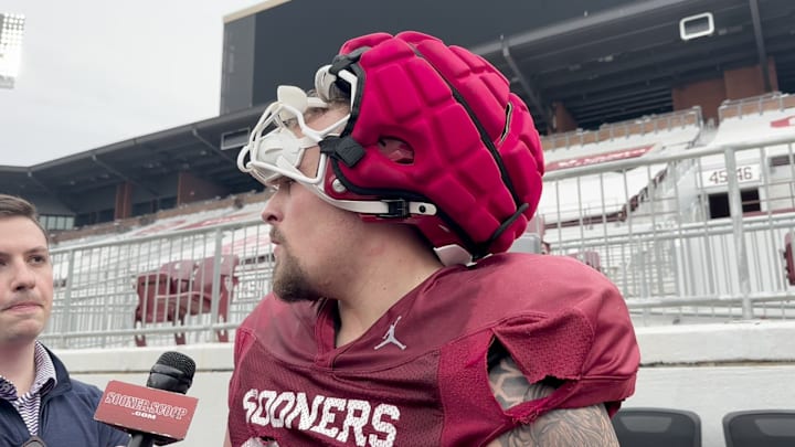 Watch: Oklahoma OL Derek Simmons Spring Interview