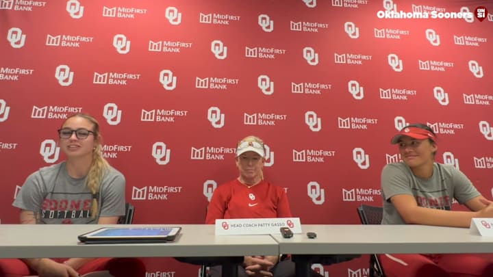 Watch: Oklahoma Softball's Midweek Press Conference