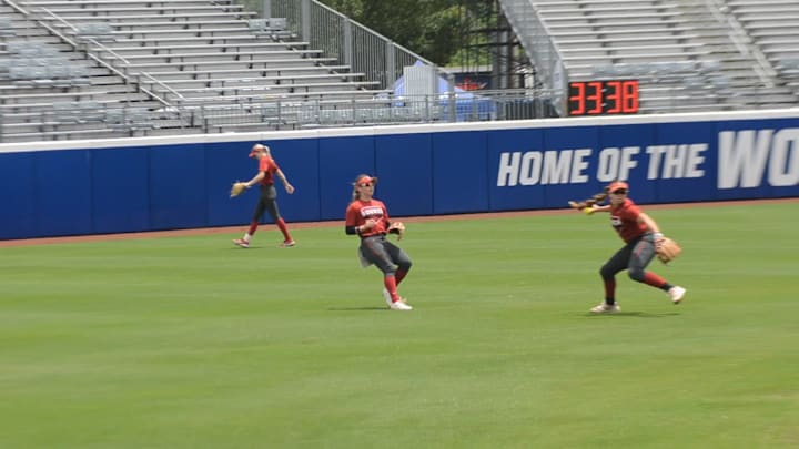 WATCH: Oklahoma WCWS Open Practice Highlights