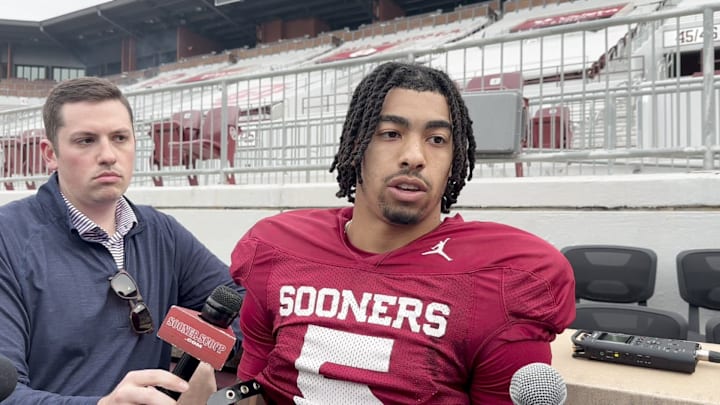 Watch: Oklahoma WR Isaiah Sategna Spring Interview Watch: Oklahoma WR Isaiah Sategna Spring Interview