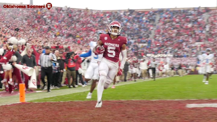 Watch Highlights from Oklahoma's 34-26 Loss to Ole Miss Watch Highlights from Oklahoma's 34-26 Loss to Ole Miss