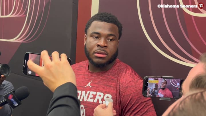 Watch Oklahoma OL Febechi Nwaiwu recap the loss to Ole Miss Watch Oklahoma OL Febechi Nwaiwu recap the loss to Ole Miss
