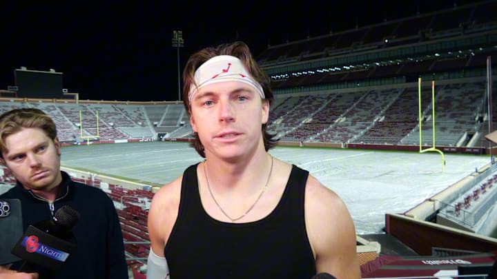 Watch Oklahoma QB John Mateer Preview Alabama