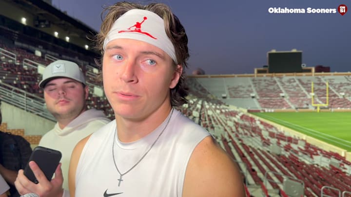 Watch Oklahoma QB John Mateer Preview Ole Miss