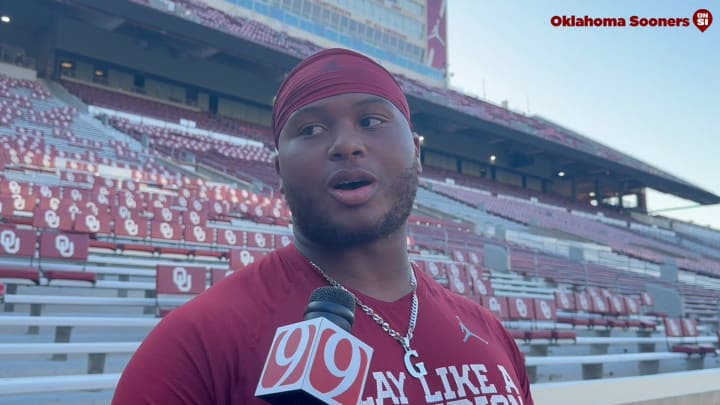 WATHC: Oklahoma DL Gracen Halton Post-Practice Interview Aug. 20