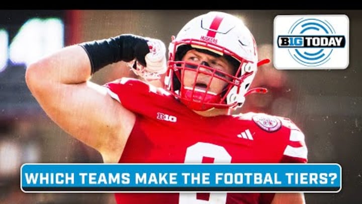 Which Teams Are On Jake Butt's Big Ten Football Tier Halfways Through The Season? | B1G Today Which Teams Are On Jake Butt's Big Ten Football Tier Halfways Through The Season? | B1G Today