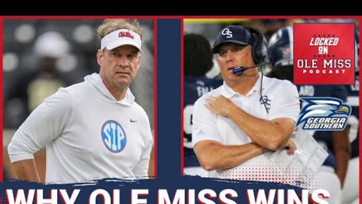 Why Ole Miss beats Georgia Southern | Did Lane Kiffin upgrade at RB? | Ole Miss Rebels Podcast Why Ole Miss beats Georgia Southern | Did Lane Kiffin upgrade at RB? | Ole Miss Rebels Podcast