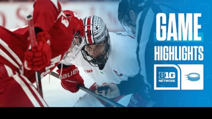 Wisconsin at Ohio State | Highlights | Big Ten Hockey | 02/15/2025