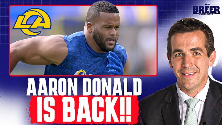 Albert Breer on Aaron Donald's Return to Rams Albert Breer on Aaron Donald's Return to Rams