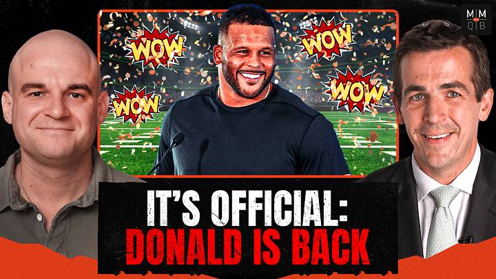  Everything That Led To Aaron Donald's Return To The NFL