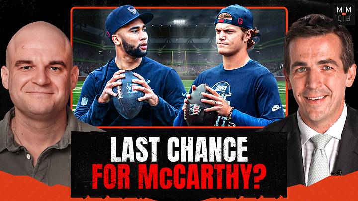J.J. McCarthy Is Projected To Get Walloped By the Texans J.J. McCarthy Is Projected To Get Walloped By the Texans