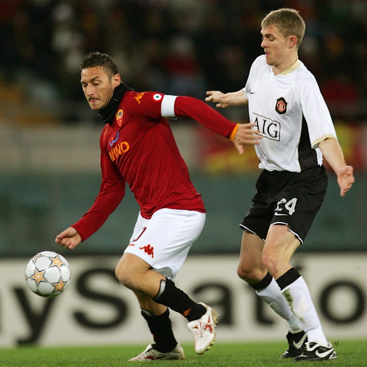 AS Roma's forward and captain Francesco