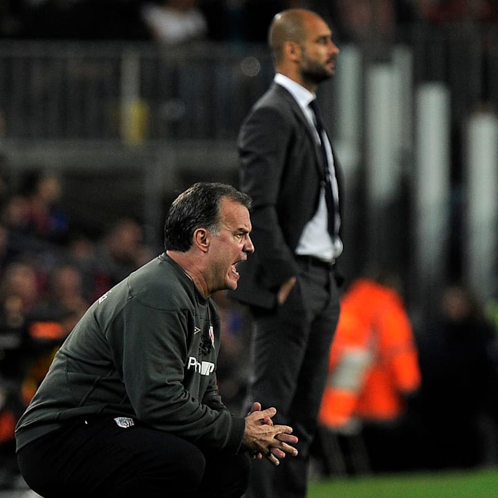 Athletic Bilbao's coach Marcelo Bielsa (
