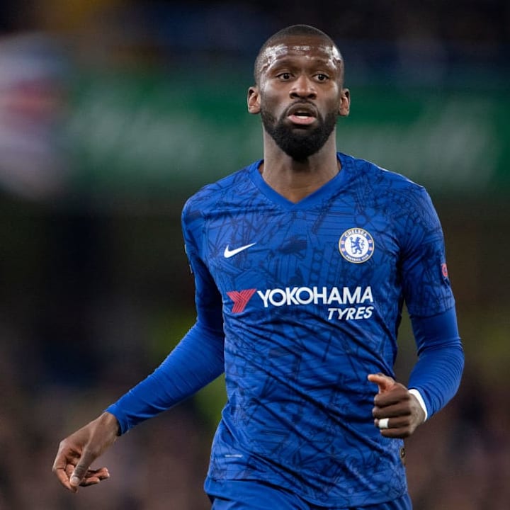 Antonio Rüdiger has remained Chelsea's most senior centre back