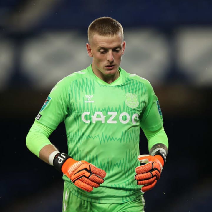 Everton want competition for Jordan Pickford