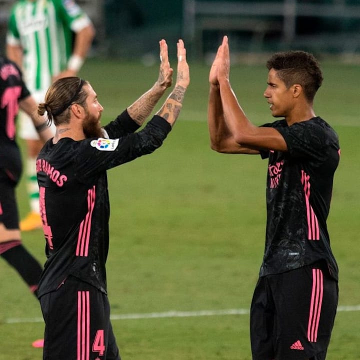 Ramos will start alongside Varane