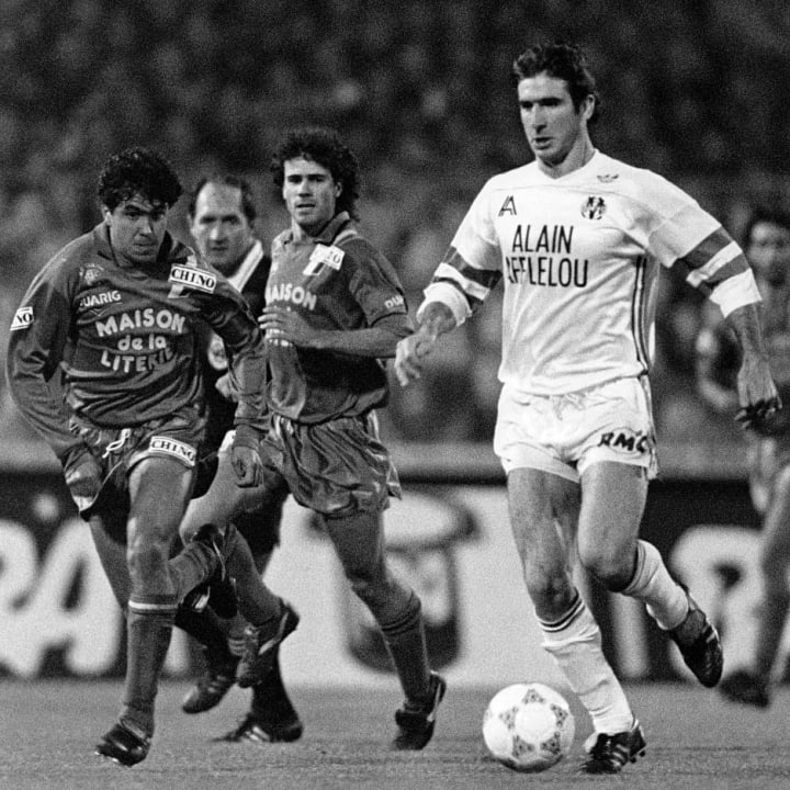Cantona during his time at Marseille