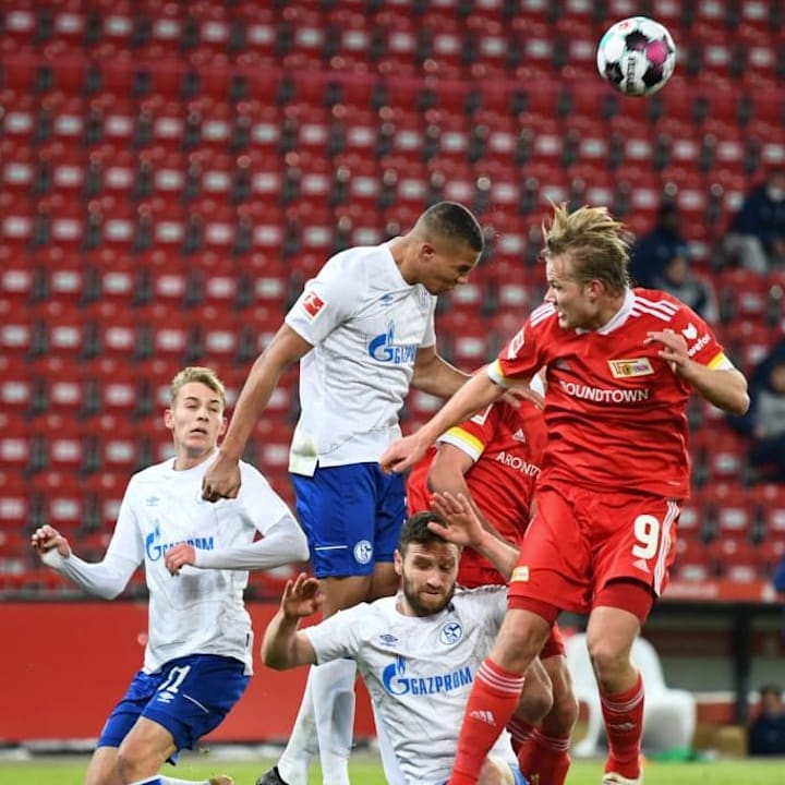 Malick Thiaw konnte auch die Unioner Kopfballstärke minimieren