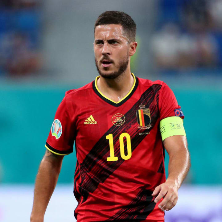 Eden Hazard is expected to start again for Belgium