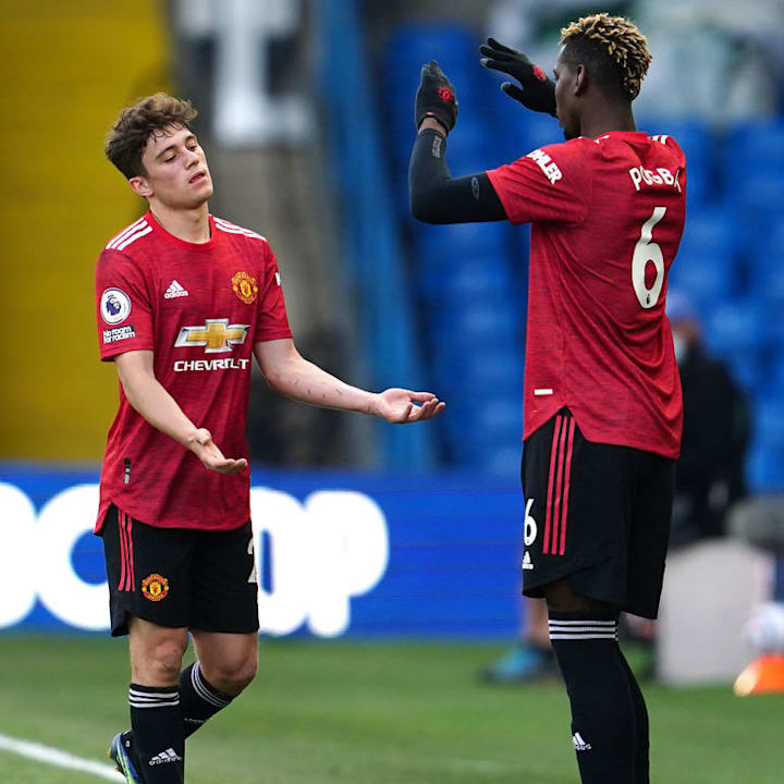 Daniel James, Paul Pogba