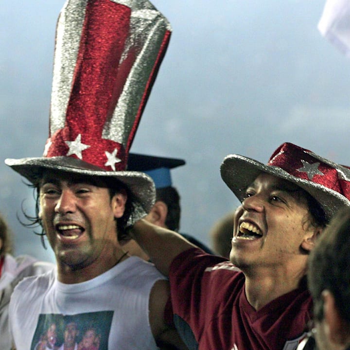 Marcelo Gallardo (D) y Marcelo Salas (I)