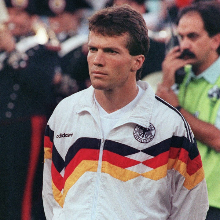 Portrait of West German captain and midfielder Lot