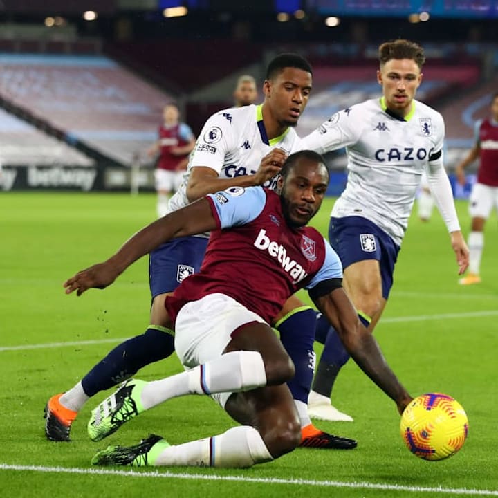 Michail Antonio was largely ineffective Michail Antonio was largely ineffective