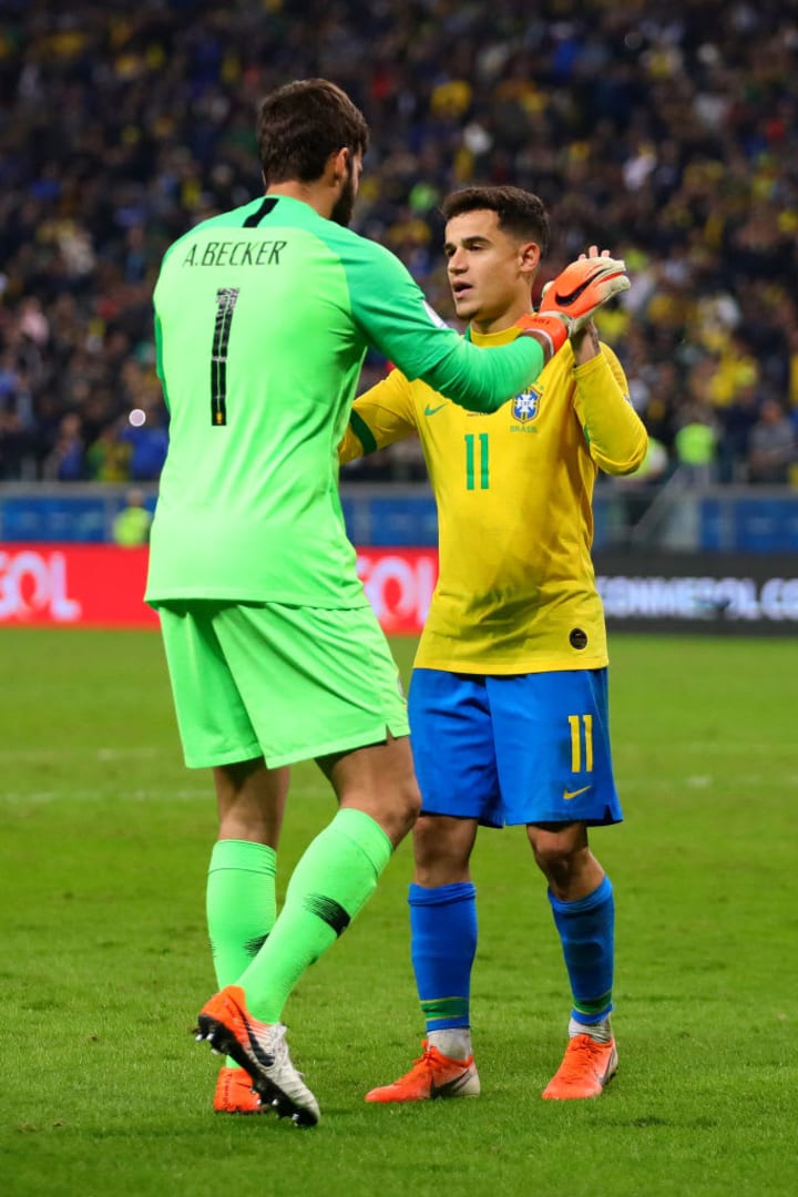 Roberto Firmino Hails 'Phenomenal' Philippe Coutinho After Brazil Show