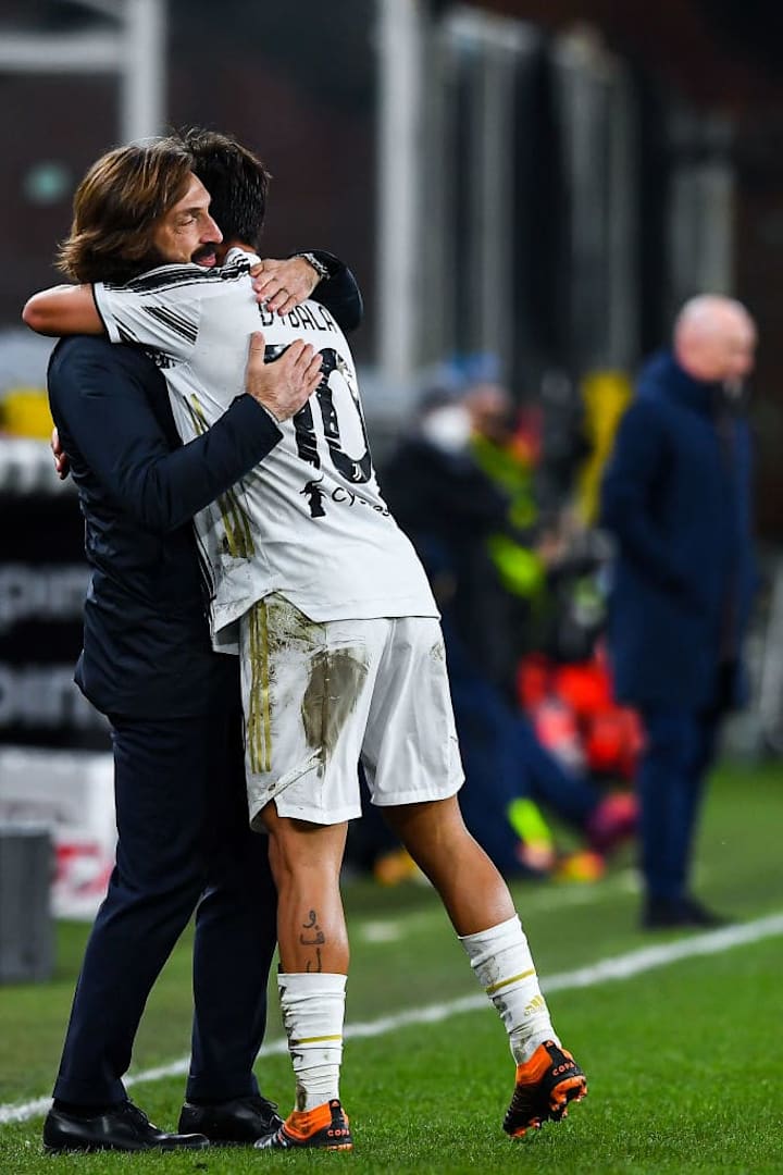 Andrea Pirlo e Paulo Dybala, Juve