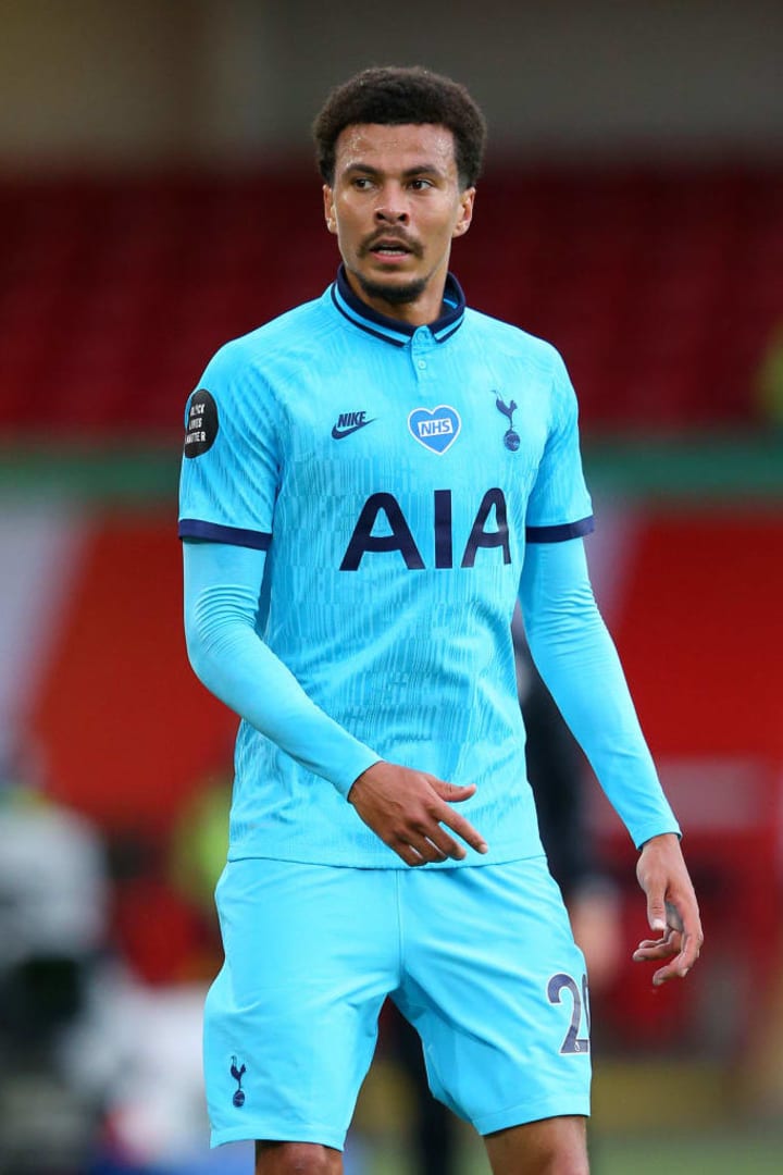 Dele Alli last played in the 3-1 loss at Sheffield United