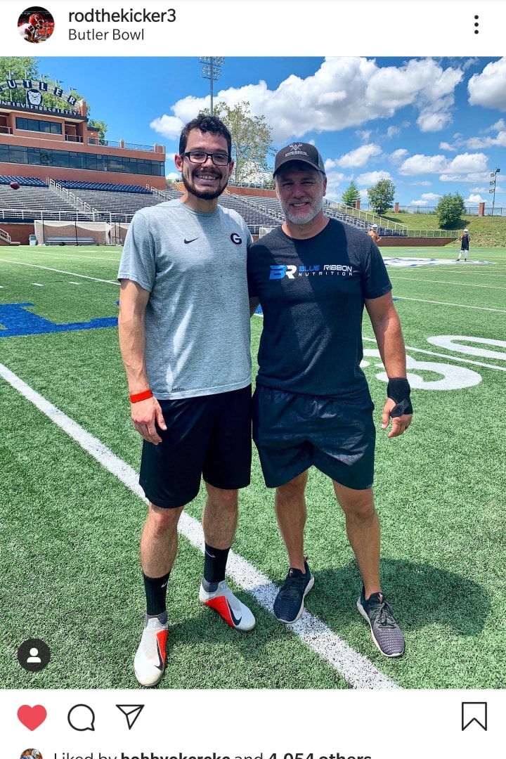 Rodrigo Blankenship Training With Adam Vinatieri Will Get Colts Fans Hyped