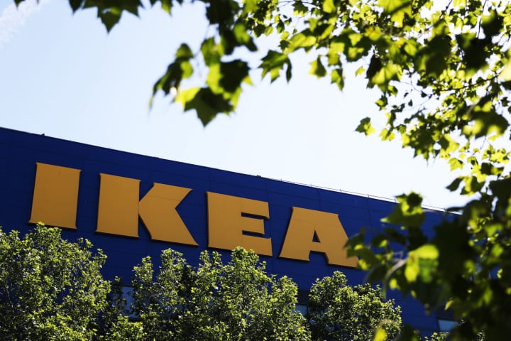 IKEA storefront sign