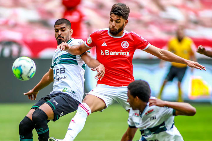 2020 Brasileirao Series A:  Internacional v Coritiba Play Behind Closed Doors Amidst the Coronavirus