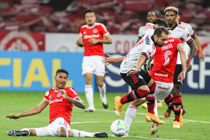 2020 Brasileirao Series A:  Internacional v Flamengo Play Behind Closed Doors Amidst the Coronavirus