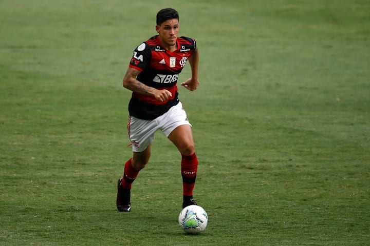 O Flamengo não tem conseguido concluir as jogadas. 