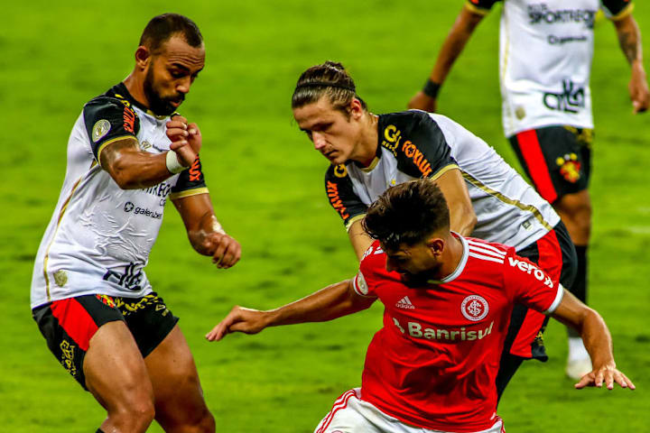 2020 Brasileirao Series A: Internacional v Sport Recife Play Behind Closed Doors Amidst the