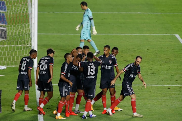 2020 Brasileirao Series A: Sao Paulo v Botafogo Play Behind Closed Doors Amidst the Coronavirus
