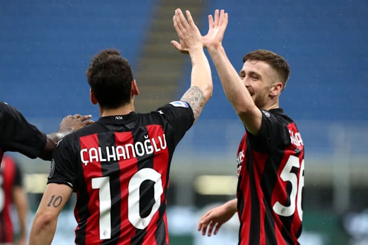 Hakan Calhanoglu, Alexis Saelemaekers