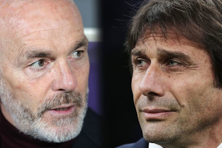 Stefano Pioli e Antonio Conte