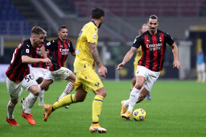 AC Milan v Hellas Verona FC - Serie A