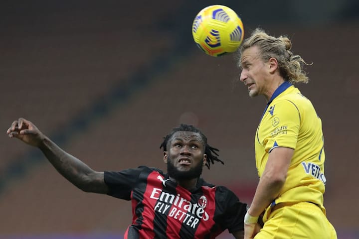 AC Milan v Hellas Verona FC, Barak svetta su Kessie