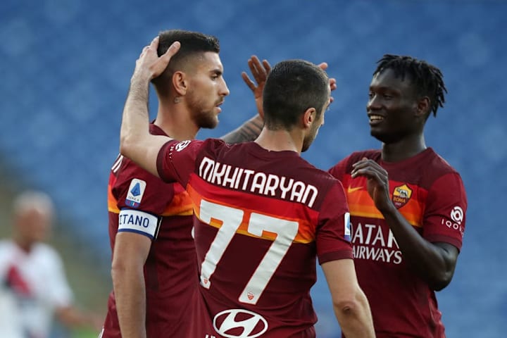 Lorenzo Pellegrini, Henrikh Mkhitaryan, Ebrima Darboe