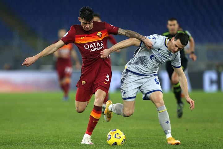 AS Roma  v Hellas Verona FC, Kevin Lasagna
