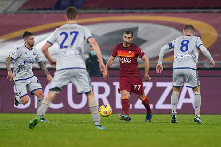 Mkhitaryan in azione